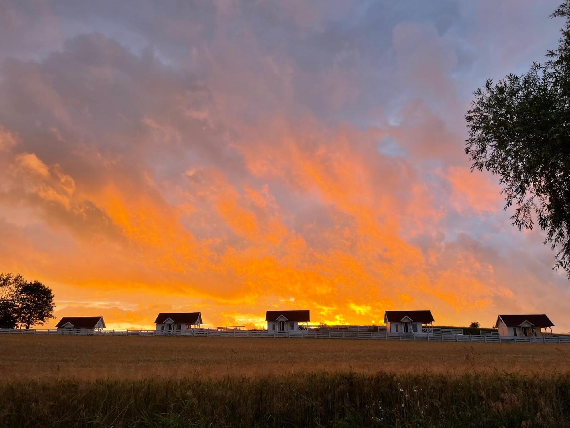 Gizycko-Przerwanki Domki Widok Na Mazury Exterior photo