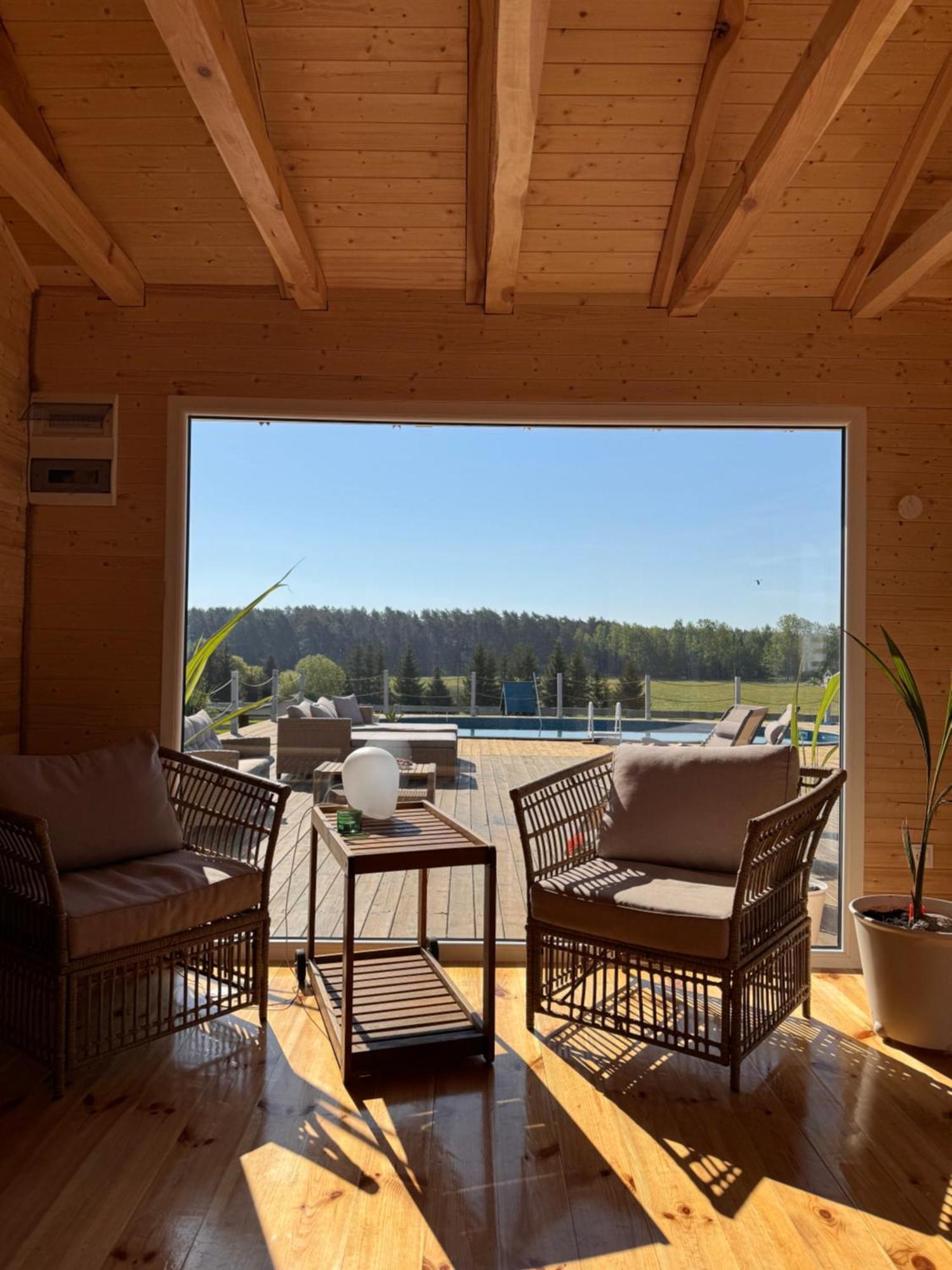 Gizycko-Przerwanki Domki Widok Na Mazury Exterior photo