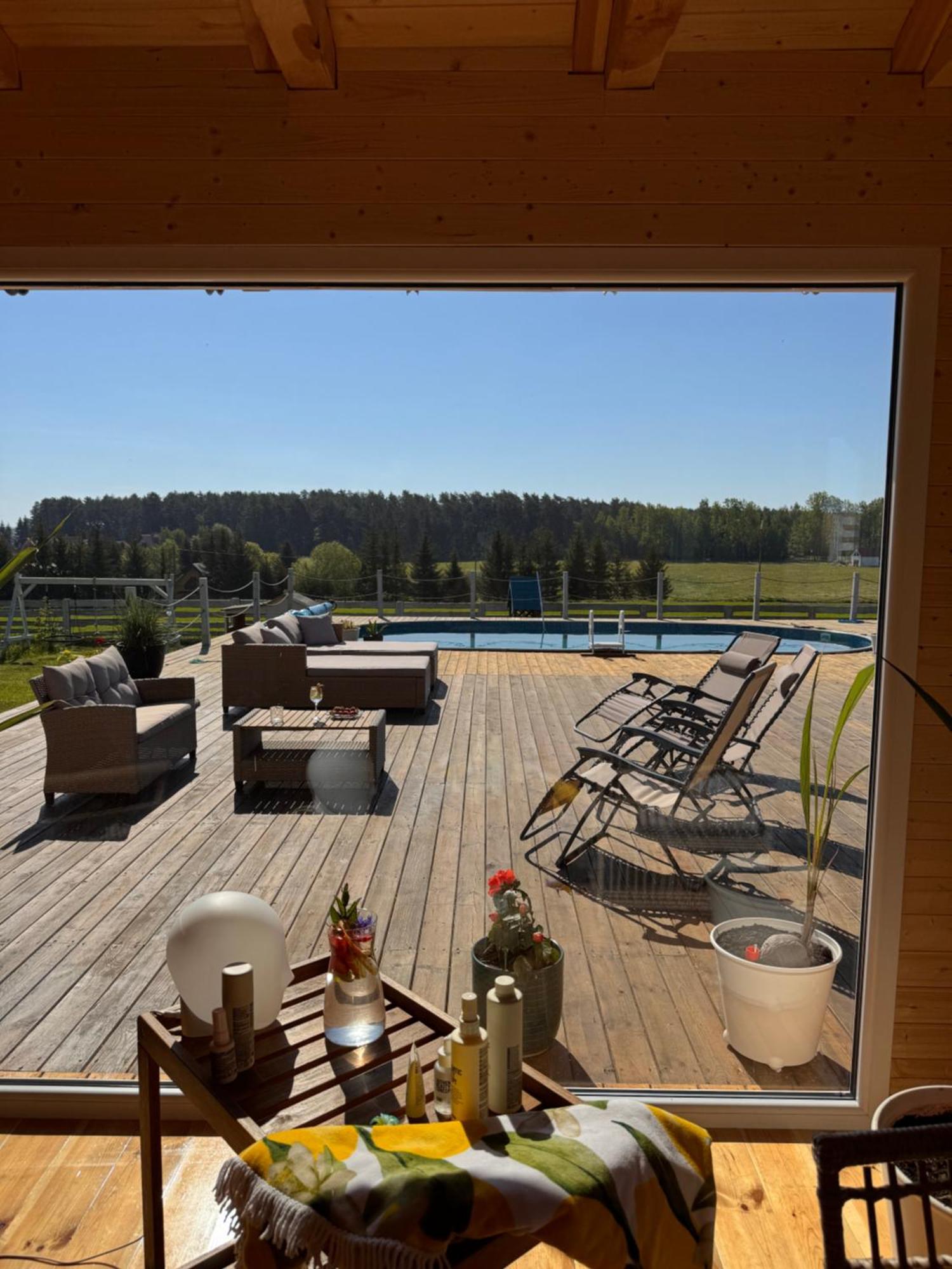 Gizycko-Przerwanki Domki Widok Na Mazury Exterior photo